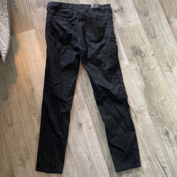 Monkey ride black jeans plus size juniors 17 - Picture 2 of 5